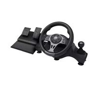 Trust GXT 289 Movi Black USB Steering wheel + Pedals Nintendo Switch PlayStation 4 Xbox One S Xbox One X Xbox Series S Xbox Series X