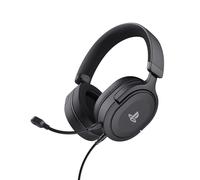 Trust Gaming Headset GXT 498 Forta - PS5 Licensed, Sustainable, 50mm, Detachable Mic - Black