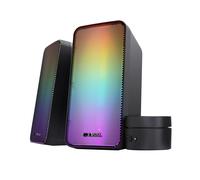 Trust Gaming GXT 611 Wezz PC Speakers 2.0 with RGB Lighting, PC & Laptop, New