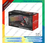 Trust GXT 788RW keyboard Mouse included Gaming QWERTY UK English Black