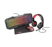 Trust GXT 788RW keyboard Mouse included Gaming QWERTY UK English Black
