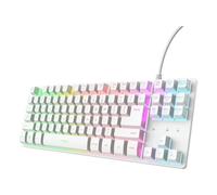 Trust GXT 833W Thado TKL White Computer Keyboard