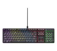 Trust GXT 871 Zora keyboard Gaming USB QWERTY UK English Black