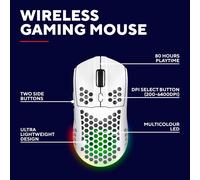 Trust GXT 929W NEW Helox Mouse 4800 DPI Wireless White 25390 | Ultra Lightweight