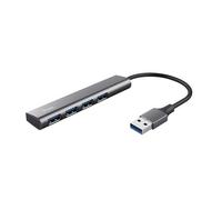 Trust Halyx USB 3.2 Gen 1 (3.1 Gen 1) Type-A 5 Mbit/s Black Grey