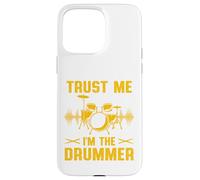Trust I Am The Drummer Musical Drumming Band Drumsticks Case for iPhone 15 Pro Max