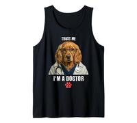 Trust I’m A Dogtor Funny Cocker Spaniel Vet Surgeon Tank Top