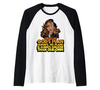 Trust in God's pla Always. His Plans is Always Greater Than Raglan Baseball Tee