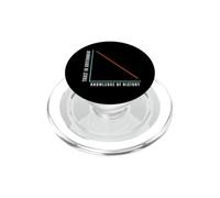 Trust In Government Vs Knowledge of History Anti-Government PopSockets PopGrip for MagSafe
