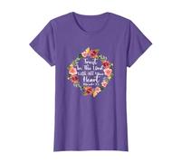 Trust In Lord Scriptural Biblical Christian Proverbs 3 5 T-Shirt