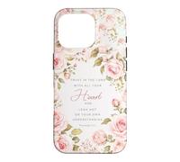 Trust In The Lord Bible Verse Christian Proverbs 3:5 Floral Case for iPhone 16 Pro
