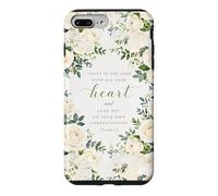 Trust In The Lord Bible Verse Christian Proverbs 3:5 Floral Case for iPhone 7 Plus/8 Plus