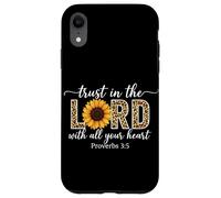 Trust In The Lord Christian Faith Jesus Christ Proverbs Case for iPhone XR