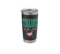 Trust in The Lord Cool Unicorn Christian Bible Scripture Stainless Steel Insulated Tumbler