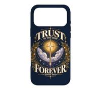 Trust In The Lord Forever Christian Celestial Cross Faith Case for iPhone 17 Pro Max