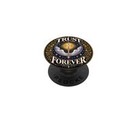 Trust In The Lord Forever Christian Celestial Cross Faith PopSockets Adhesive PopGrip