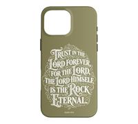 Trust in the Lord Forever | Isaiah 26:4 Bible Typography Case for iPhone 16 Pro Max