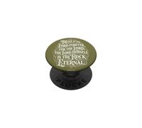 Trust in the Lord Forever | Isaiah 26:4 Bible Typography PopSockets Adhesive PopGrip