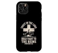 Trust in the Lord Hold Tight to the Reins Christian Cowboy Case for iPhone 11 Pro