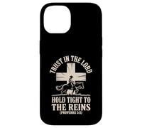 Trust in the Lord Hold Tight to the Reins Christian Cowboy Case for iPhone 14
