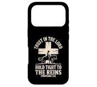 Trust in the Lord Hold Tight to the Reins Christian Cowboy Case for iPhone 17 Pro