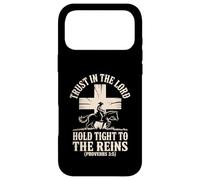 Trust in the Lord Hold Tight to the Reins Christian Cowboy Case for iPhone 17 Pro Max