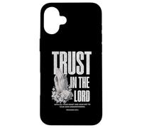 Trust In The Lord Proverbs 3 5 6 Bible Verse Case for iPhone 16 Plus