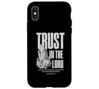 Trust In The Lord Proverbs 3 5 6 Bible Verse Case for iPhone X/XS