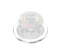 Trust In The Lord Proverbs 3:5-6 Floral Faith Art Aesthetic PopSockets PopGrip for MagSafe