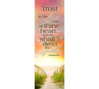 Trust in The Lord (Proverbs 3:5-6, KJV) Bookmarks (Pack of 25)