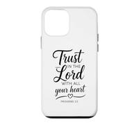 Trust In The Lord Proverbs 3:5 Bible Verse Scripture Faith Case for iPhone 12 mini