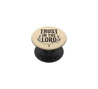 Trust In The Lord Proverbs 3:5 Christian Bible Verse PopSockets Adhesive PopGrip