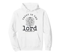 Trust In The Lord Proverbs 3 5 Wildflower Christian Pullover Hoodie