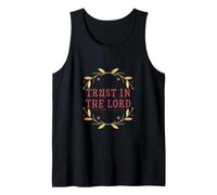 Trust in the Lord Proverbs Bible Verse Inspirational Tank Top