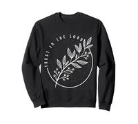 Trust In The Lord Religious Christian Scripture Faith Women Sweatshirt
