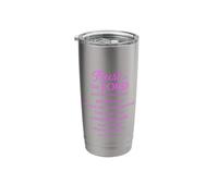 Trust in The Lord Scripture Bible Verse Proverbs 3:5 6 Pray Stainless Steel Insulated Tumbler