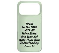 Trust In The LORD With All Thine Heart Proverbs 3:5 Verse Case for iPhone 17 Pro Max