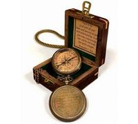 Trust in The Lord with All Your Heart - Proverbs 3:5-6 Quote Engraved Compass with Wooden Box, Graduation Religious Gift for Men Women Girls Boys. (♱1 Trust in The Lord Compass -Proverbs 3: 5-6 ♱)