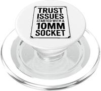 Trust Issues Started With A 10MM Socket Car Guy Car Mechanic PopSockets PopGrip for MagSafe