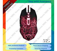 Trust Gaming 21683 GXT 105 Izza Illuminated Gaming Mouse, 800-2400 DPI, 6 -