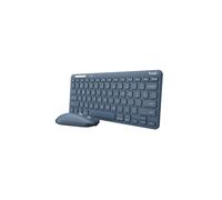 trust Keyboard & Mouse Office Wireless in Blue Trust Blue