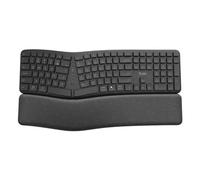 Trust Keyra Ergonomic multidevice wireless keyboard - Black