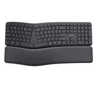 Trust Keyra Ergonomic multidevice wireless keyboard - Black
