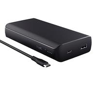 Trust Laro 20000mAh 65W Power Bank, Portable Charger with Fast Charging QC, Power Delivery PD, USB-C Cable included, Powerbank for Laptop, MacBook, Chromebook