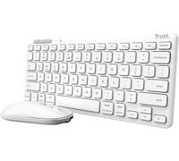 TRUST Lyra Wireless Keyboard & Mouse White DE