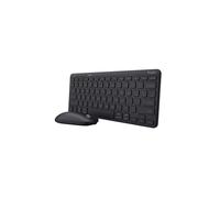 trust Lyra Wireless Office Keyboard & Mouse in Black Trust Black