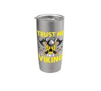 Trust M Im A Viking Shieldmaiden Viking Stainless Steel Insulated Tumbler