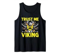 Trust M Im A Viking Shieldmaiden Viking Tank Top