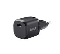 Trust Maxo Fast Charger USB C 20W PD Universal Power Adapter (No Cable) for iPhone 14/14 Pro Max, iPad, Samsung Galaxy S23 S22 S21, Xiaomi, Huawei, Oppo, Tablet, Travel - Black