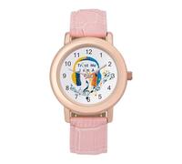 Trust Me I Am A DJ Women's Custom Watch Fashion Soft Strap Wristwatches Gifts for Birthdays Valentine's Day